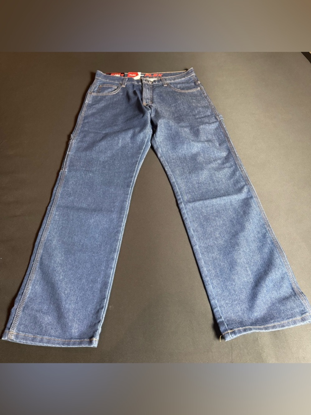 Dickies Straight Leg Jeans in Dark Blue Denim